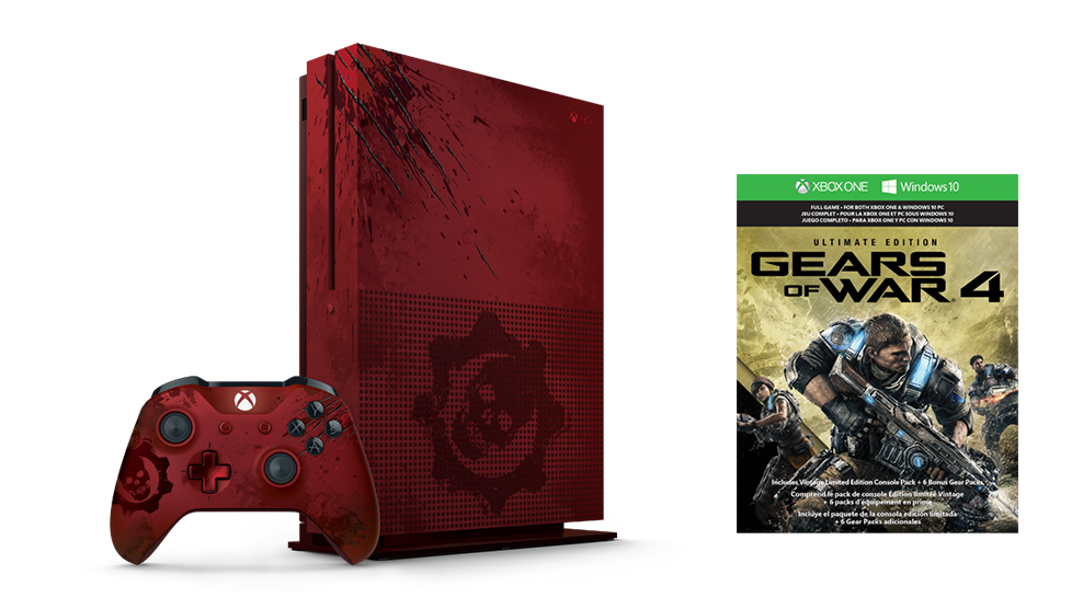 Xbox One S Gears of War 4 bundle