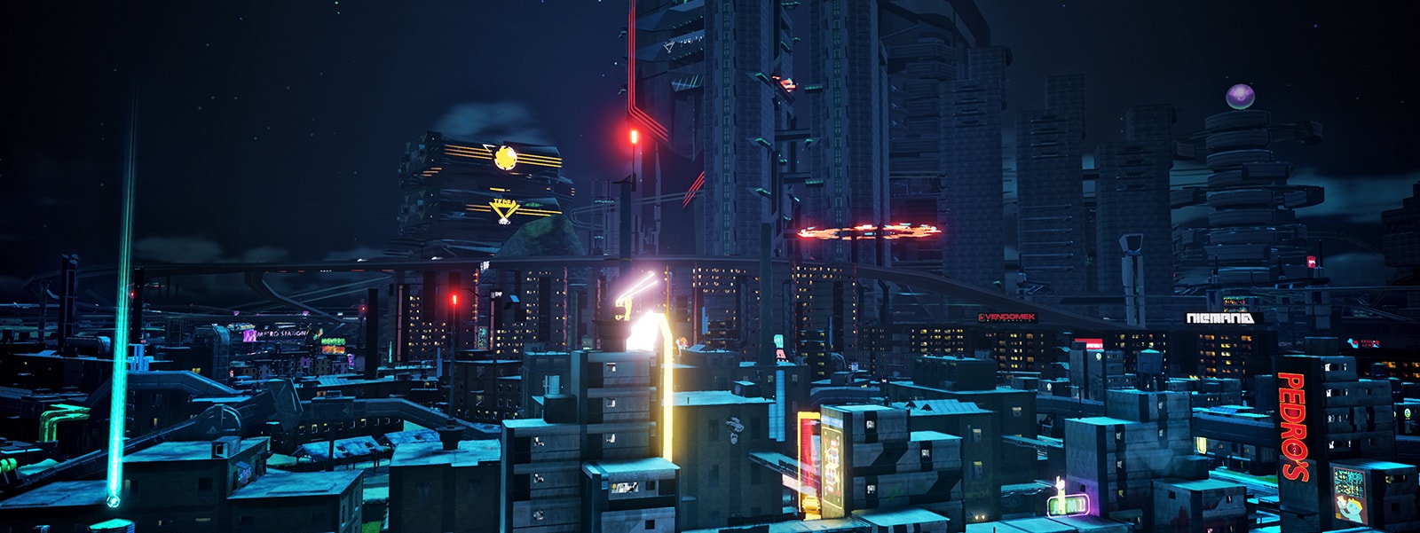 Crackdown 3 screenshot with HDR
