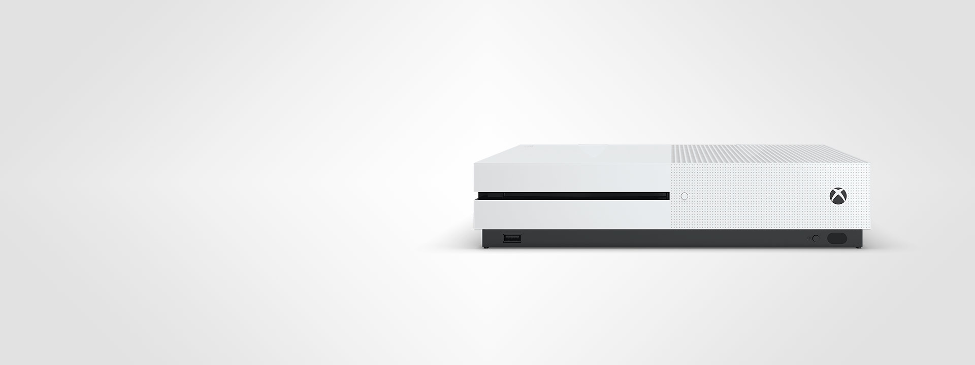 Xbox One S front view