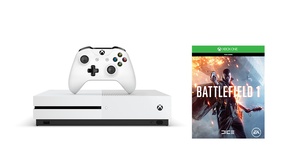 xbox one s 500gb battlefield 1