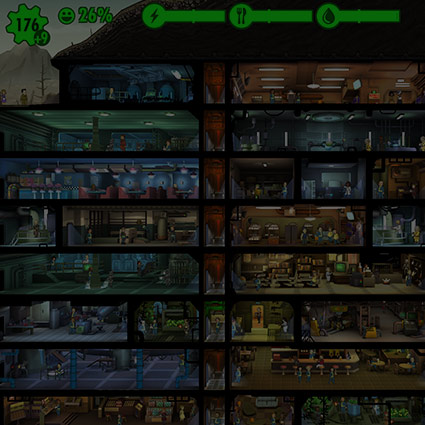 how do i find my specials on xbox one in fallout shelter